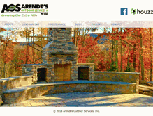 Tablet Screenshot of aoslandscaping.com